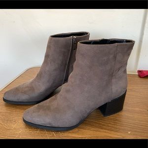 Circus by Sam Edelman Steel Gray Suede Bootie